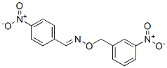 p-Nitrobenzaldehyde O-(m-nitrobenzyl)oxime Struktur