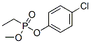 Ethylphosphonic acid methyl 4-chlorophenyl ester Struktur