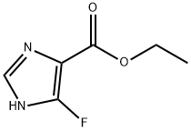 ETHYL 4-FLUORO-1H-IMIDAZOLE-5-CARBOXYLATE Struktur