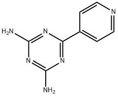 2,4-DIAMINO-6-(4-PYRIDYL)-S-TRIAZINE Struktur