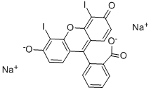 DIIODOFLUORESCEIN Struktur