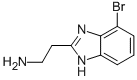 2-(4-BROMO-1H-BENZIMIDAZOL-2-YL)ETHANAMINE Struktur