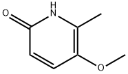 5-METHOXY-6-METHYLPYRIDIN-2-OL Struktur