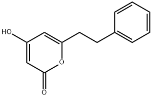 4-HYDROXY-6-PHENETHYL-PYRAN-2-ONE Struktur