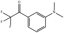 Ethanone, 1-[3-(dimethylamino)phenyl]-2,2,2-trifluoro- (9CI) Struktur