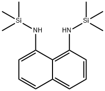 1,8-Bis(trimethylsilylamino)naphthalene Struktur