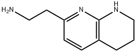 5,6,7,8-TETRAHYDRO-1,8-NAPHTHYRIDIN-2-ETHYLAMINE
 Struktur