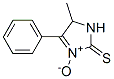 5-Methyl-4-phenyl-3-imidazoline-2-thione 3-oxide Struktur