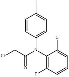 2-chloro-N-(2-chloro-6-fluorophenyl)-N-p-tolylacetaMide Struktur