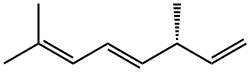 (3R,4E)-3,7-Dimethyl-1,4,6-octatriene Struktur