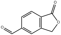 1,3-dihydro-1-oxo-5-Isobenzofurancarboxaldehyde Struktur