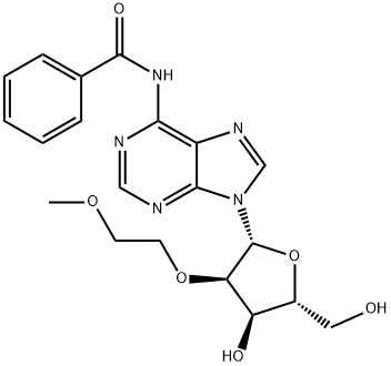 N6-Benzoyl-2'-O-Methoxyethyladdenosine Struktur