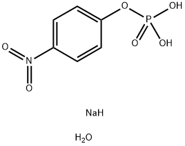 4-NITROPHENYL PHOSPHATE DISODIUM SALT HEXAHYDRATE Struktur