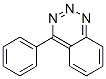 4-phenyl-1,2,3-benzotriazine Struktur