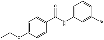 N-(3-bromophenyl)-4-ethoxybenzamide Struktur