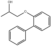 1-(1,1'-Biphenyl-2-yloxy)-2-propanol Struktur