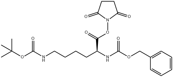 Z-LYS(BOC)-OSU Struktur