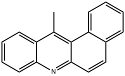 12-methylbenz(a)acridine Struktur