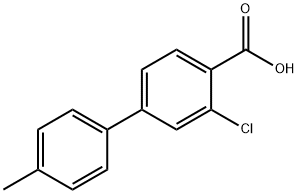 2-CHLORO-4-(4-METHYLPHENYL)BENZOIC ACID Struktur