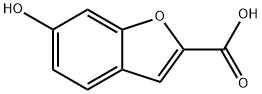 6-HYDROXY-BENZOFURAN-2-CARBOXYLIC ACID Struktur