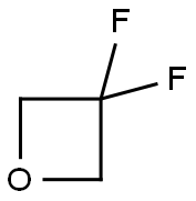 3,3-difluorooxetane Struktur