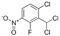 1-Chloro-2-(dichloromethyl)-3-fluoro-4-nitrobenzene Struktur