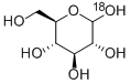 D-[1-18O]GLUCOSE Struktur