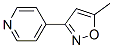 Pyridine, 4-(5-methyl-3-isoxazolyl)- (8CI,9CI) Struktur