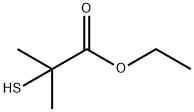 2-MERCAPTO-2-METHYL-PROPANOIC ACID ETHYL ESTER Struktur