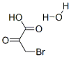 Propanoic  acid,  3-bromo-2-oxo-,  monohydrate  (9CI) Struktur