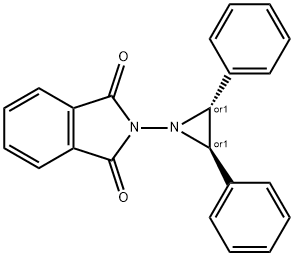 TRANS-2,3-DIPHENYL-1-PHTHALIMIDO- AZIRDINE Struktur