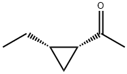 Ethanone, 1-(2-ethylcyclopropyl)-, cis- (9CI) Struktur