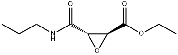 2S,3S)-ethyl 3-(propylcarbaMoyl)oxirane-2-carboxylate Struktur