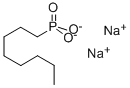 sodium octyl phosphonate Struktur