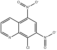 8-CHLORO-5,7-DINITROQUINOLINE Struktur