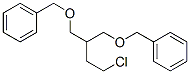 1-(Benzyloxy)-2-[(benzyloxy)methyl]-4-chlorobutane Struktur