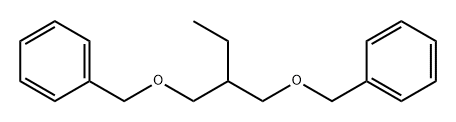 1-(Benzyloxy)-2-[(benzyloxy)methyl]butane Struktur