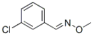 3-Chlorobenzaldehyde O-methyl oxime Struktur