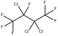 HEPTAFLUORO-2,3,3-TRICHLOROBUTANE Struktur