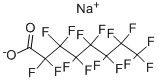 SODIUM PERFLUOROOCTANOATE Struktur