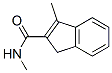 1H-Indene-2-carboxamide,  N,3-dimethyl- Struktur