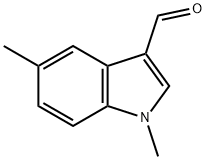 1,5-dimethyl-1H-indole-3-carbaldehyde Struktur