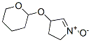 2H-Pyrrole,3,4-dihydro-4-[(tetrahydro-2H-pyran-2-yl)oxy]-,1-oxide(9CI) Struktur