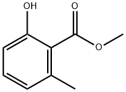 2-HYDROXY-6-METHYLBENZOIC ACID METHYL ESTER Struktur