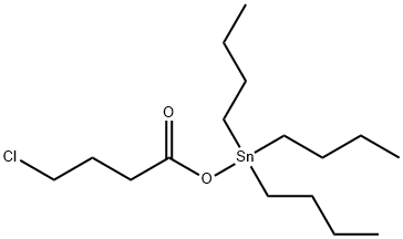 TRIBUTYLTINCHLOROACETATE Struktur