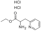 2-AMINO-3-PYRIDIN-2-YL-PROPIONIC ACID ETHYL ESTER DIHYDROCHLORIDE Struktur