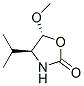 2-Oxazolidinone,5-methoxy-4-(1-methylethyl)-,(4S,5R)-(9CI) Struktur