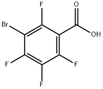 3-溴-2,4,5,6-四氟苯甲酸 結(jié)構(gòu)式