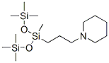 1-[3-[Bis(trimethylsilyloxy)(methyl)silyl]propyl]piperidine Struktur