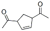 Ethanone, 1,1-(2-cyclopentene-1,4-diyl)bis- (9CI) Struktur